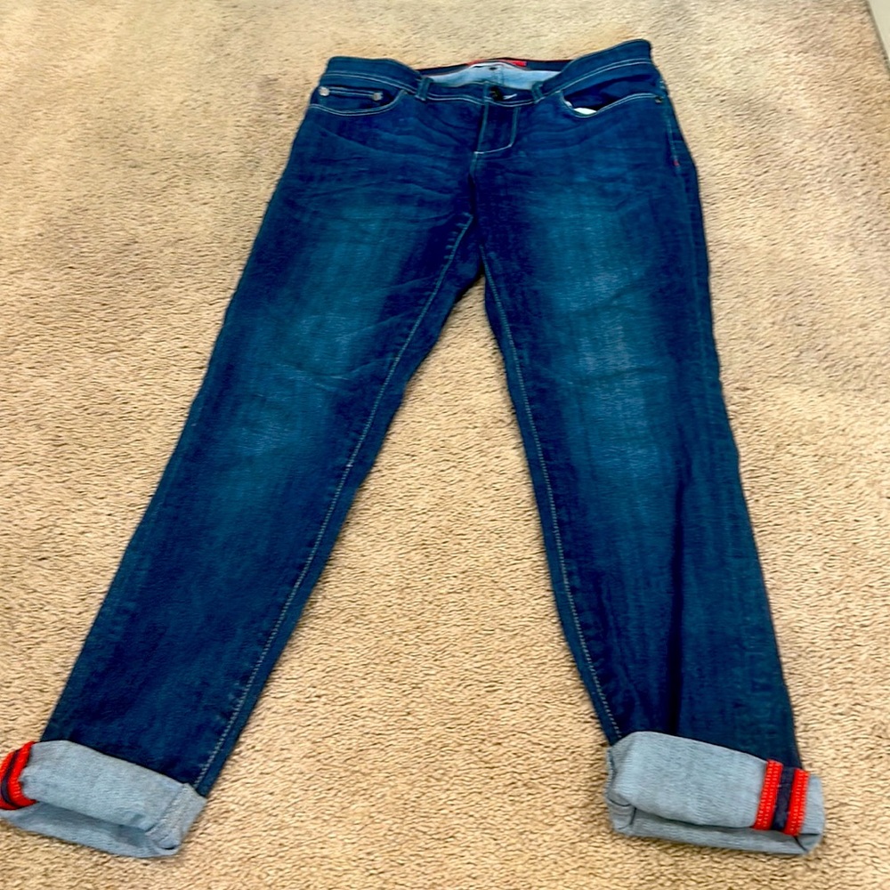 LL Bean Stretch Straight Leg Jeans Size 4